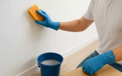 🖌️ Så rengör du hemmet efter väggmålning eller tapetsering
